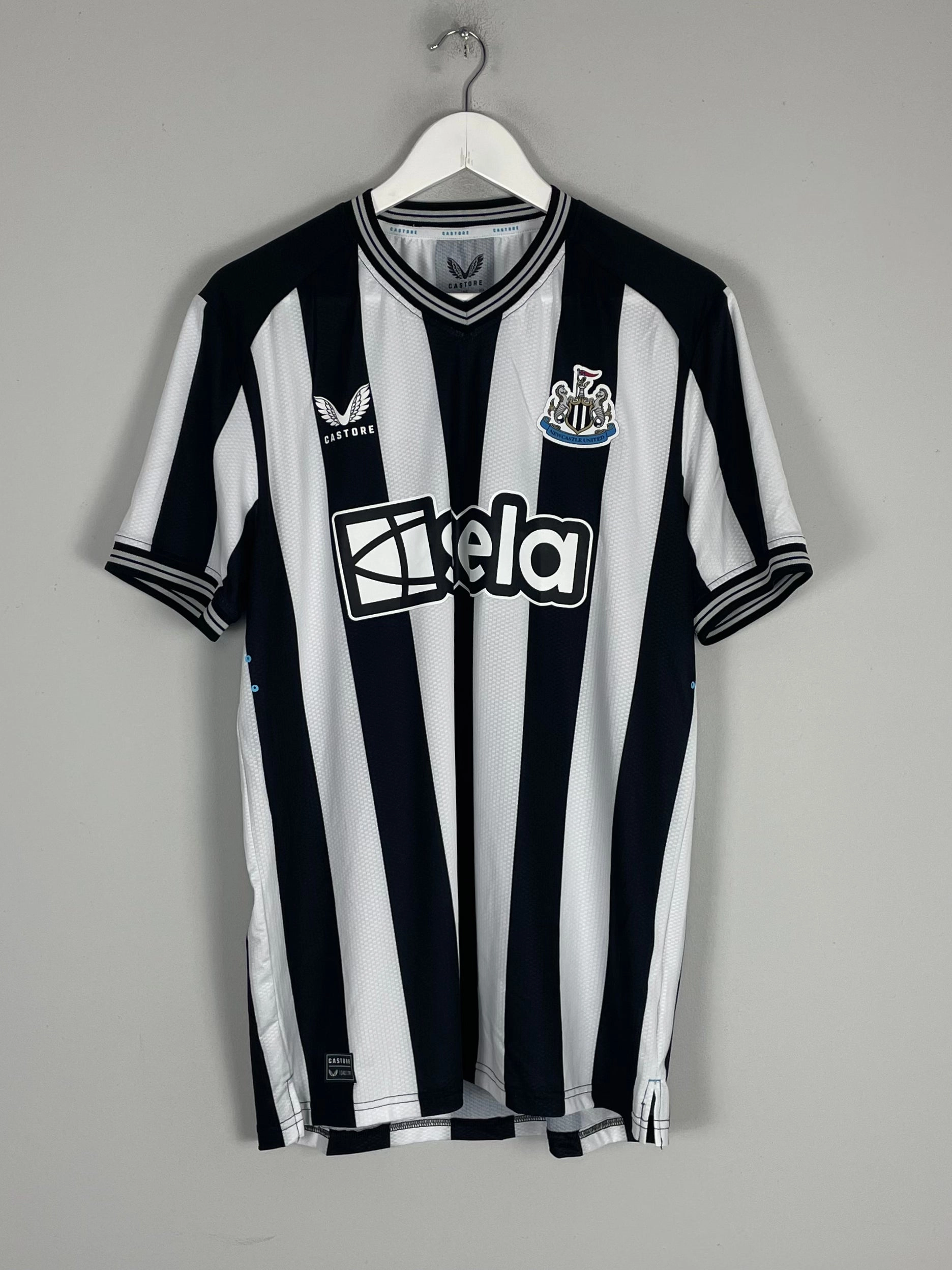 Eco Friendly Dye Quick Release Venting 2023/24 Newcastle United BNWOT Authentic Home Shirt (Multiple Sizes) Castore