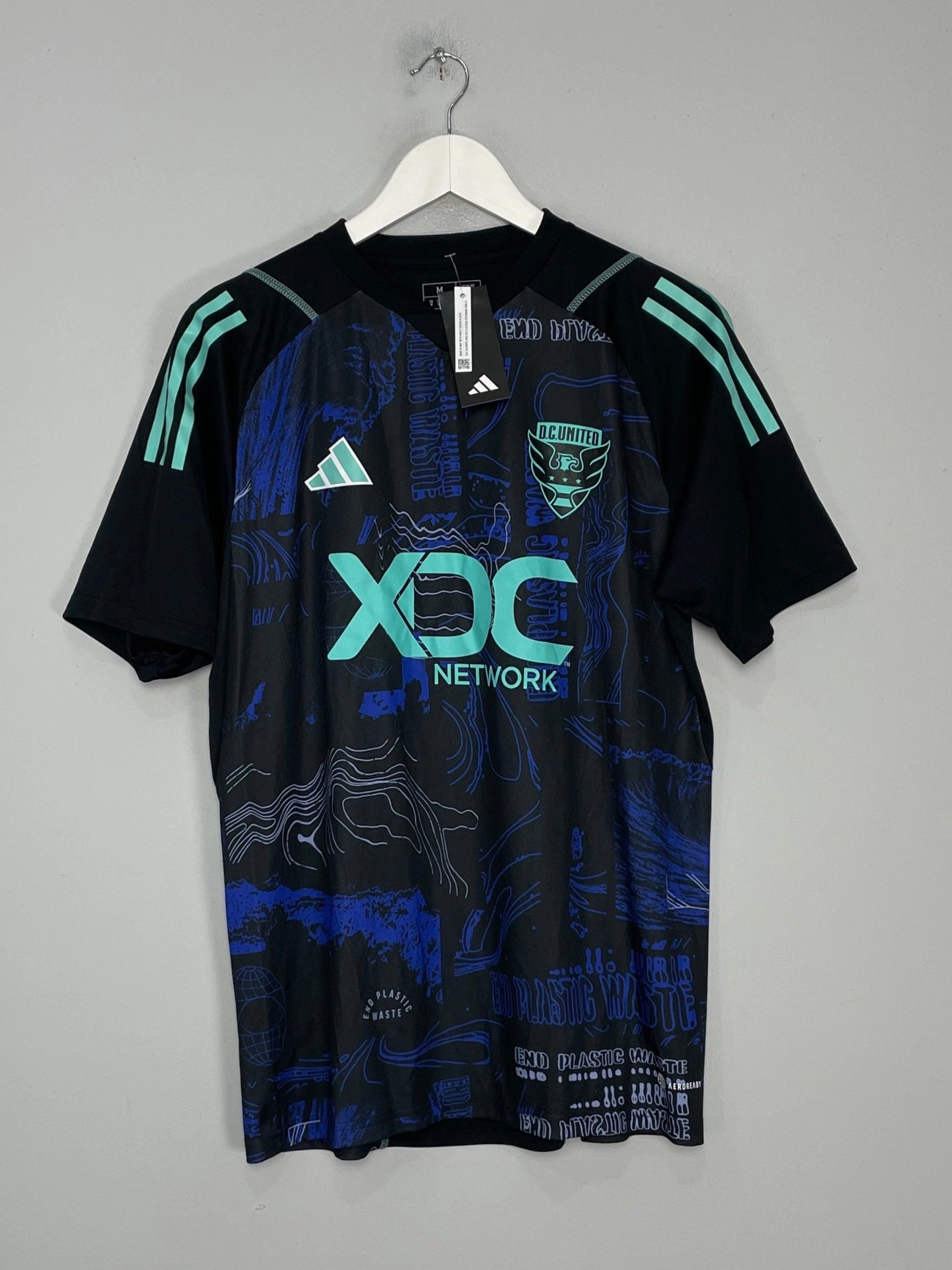 2023 DC UNITED *BNWT* ONE PLANET SHIRT (M) ADIDAS Colorfast Dye Methods