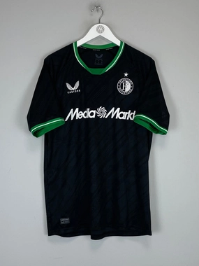 Raglan Sleeve Design 2024/25 FEYENOORD MILAMBO #27 AWAY SHIRT (L) CASTORE