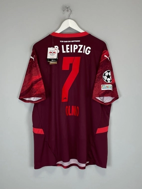 No Slip Gripper Hem Endurance Gear 2024/25 RED BULL LEIPZIG OLMO #7 *BNWT* C/L AWAY SHIRT (XXL) PUMA