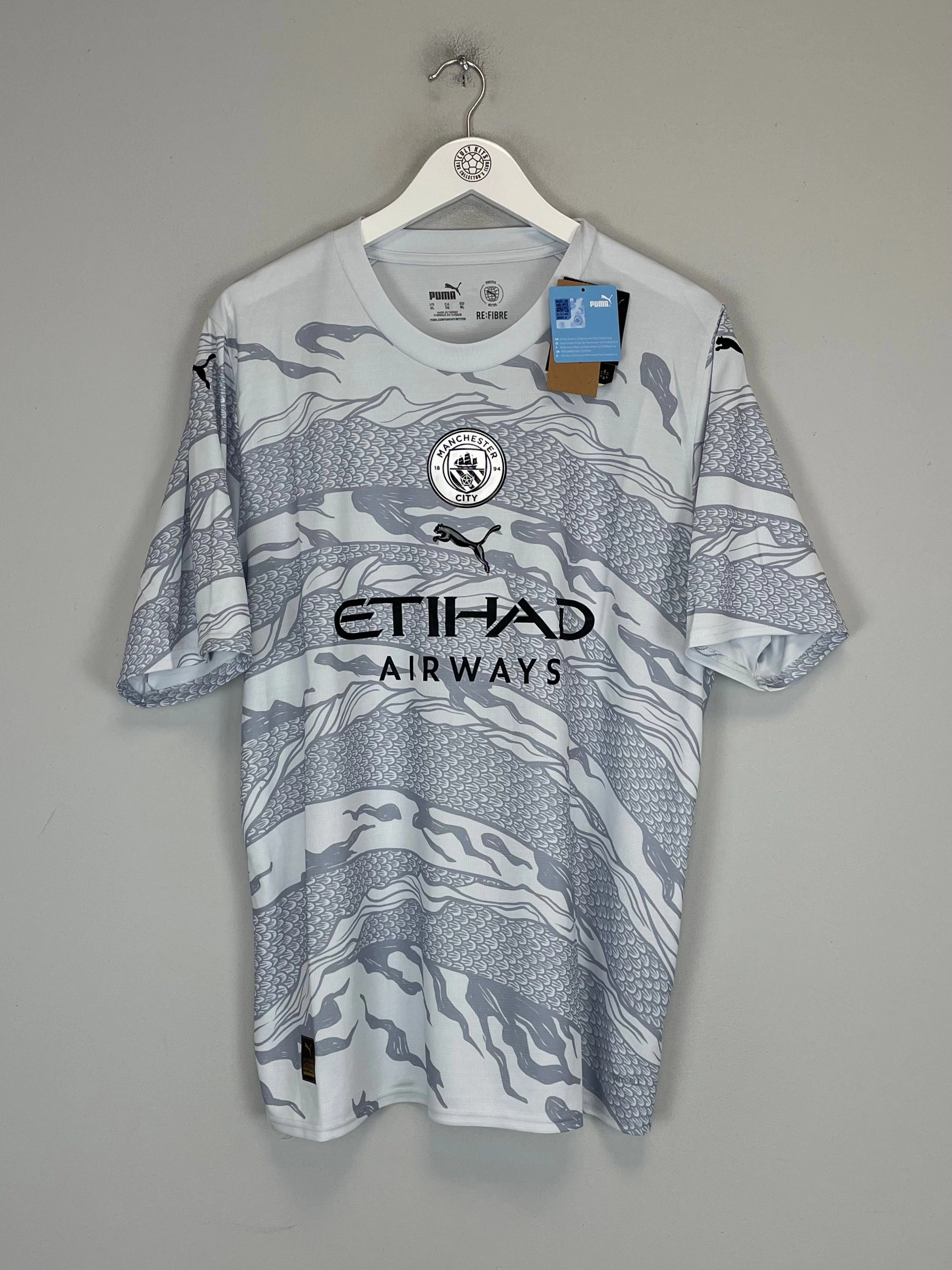 Studio Wear 2024 MANCHESTER CITY *BNWT* CHINESE NEW YEAR SHIRT (XL) PUMA