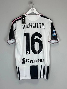 Comfort Technology Flex Performance 2025/26 JUVENTUS MCKENNIE #16 *AUTHENTIC* BNWT HOME SHIRT (M) ADIDAS