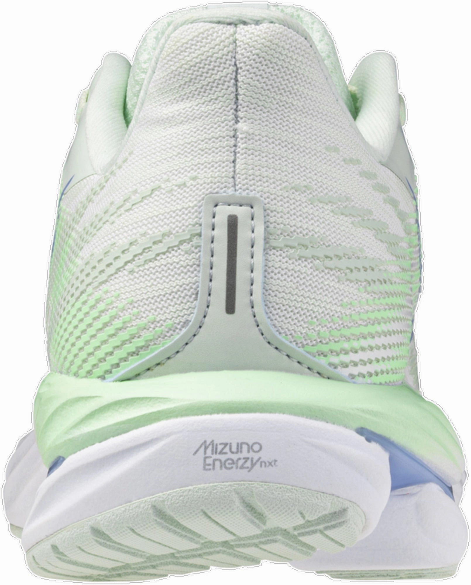 Fitted touch Seamless 3D Knit Mizuno Wave Inspire 21 Womens Running Shoes - Green