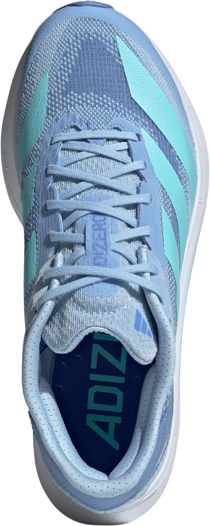 adidas Adizero SL 2 Womens Running Shoes - Blue Minimalist Design Stitched Detailing