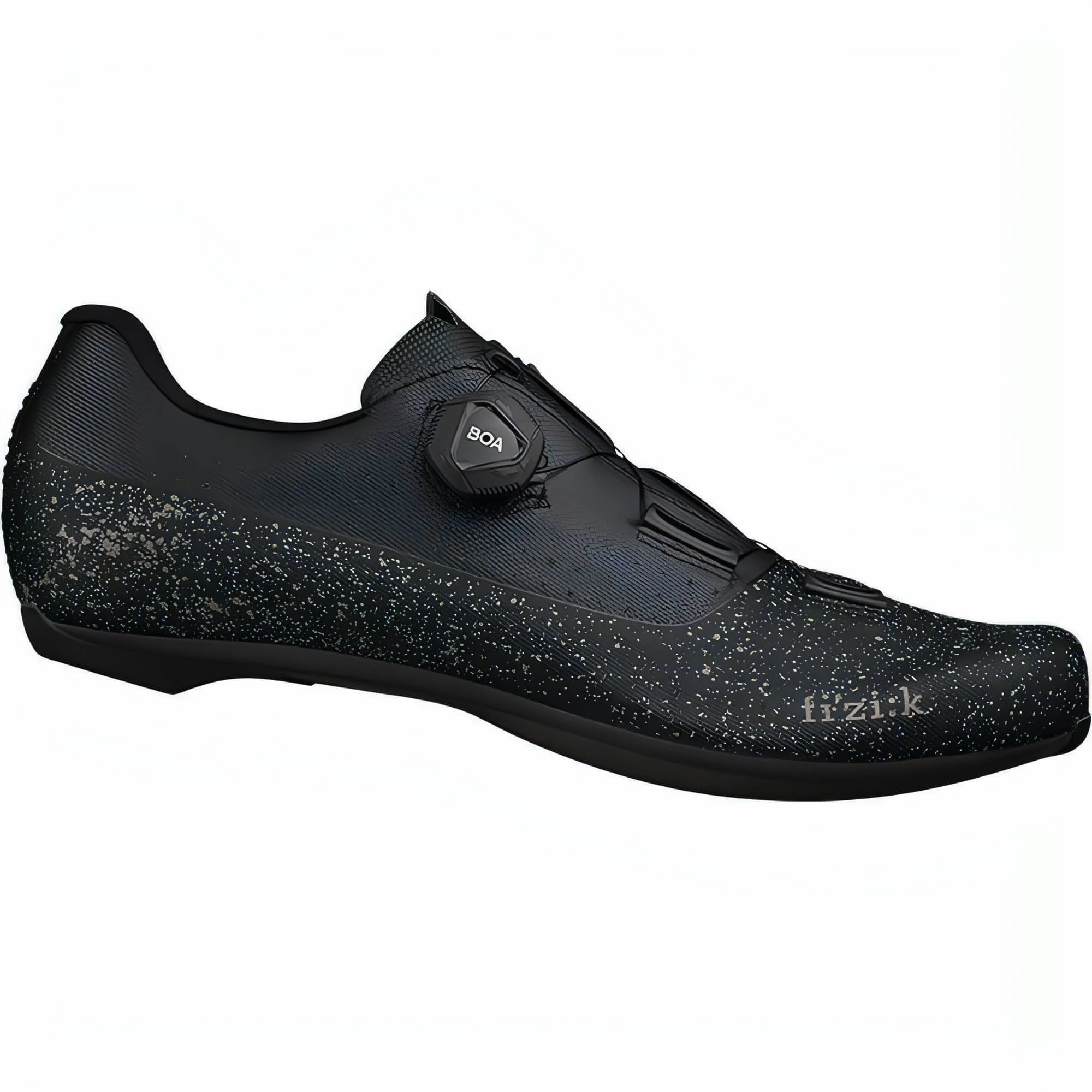 Versatile Silhouette Fizik R4 Tempo Overcurve Classique Mens Road Cycling Shoes - Black