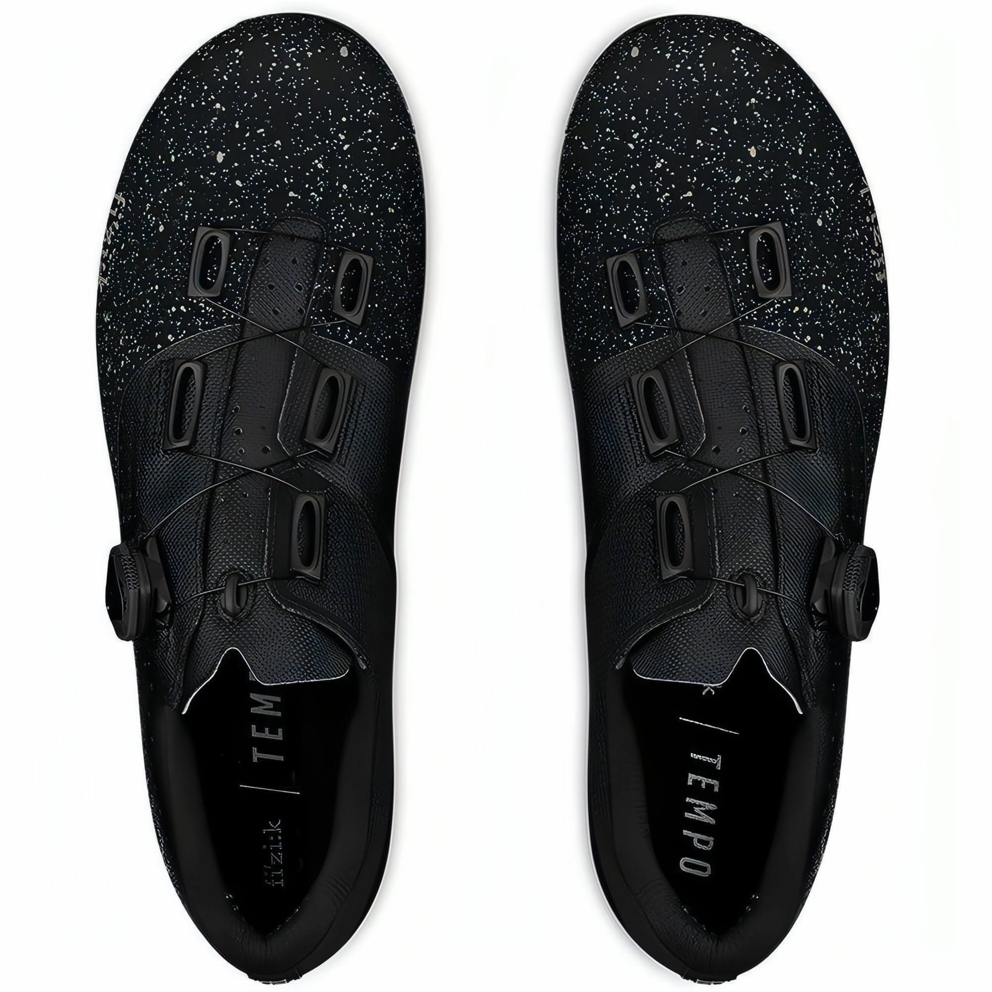 Zip Up Fizik R4 Tempo Overcurve Classique Mens Road Cycling Shoes - Black