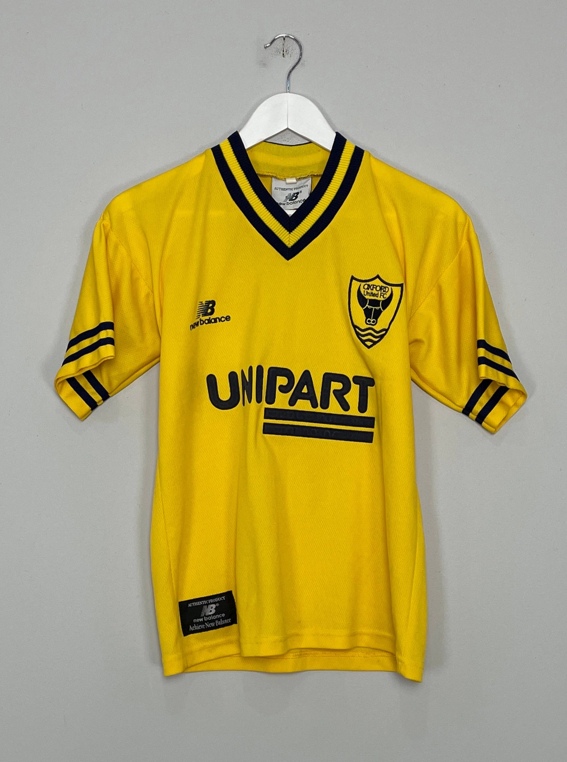 Compression Fit Tech 1998/00 OXFORD UNITED HOME SHIRT (XS) NEW BALANCE