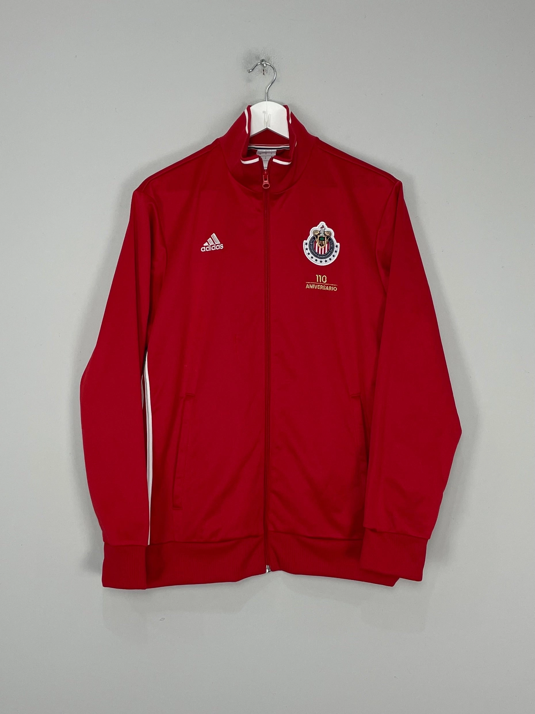 2016/17 CHIVAS GUADALAJARA *110 YEAR* TRACK JACKET (M) ADIDAS Flexible Cuff Design Soft Touch Material