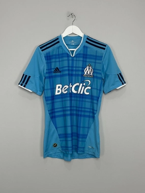 Layered Paneling 2010/11 MARSEILLE AWAY SHIRT (S) ADIDAS