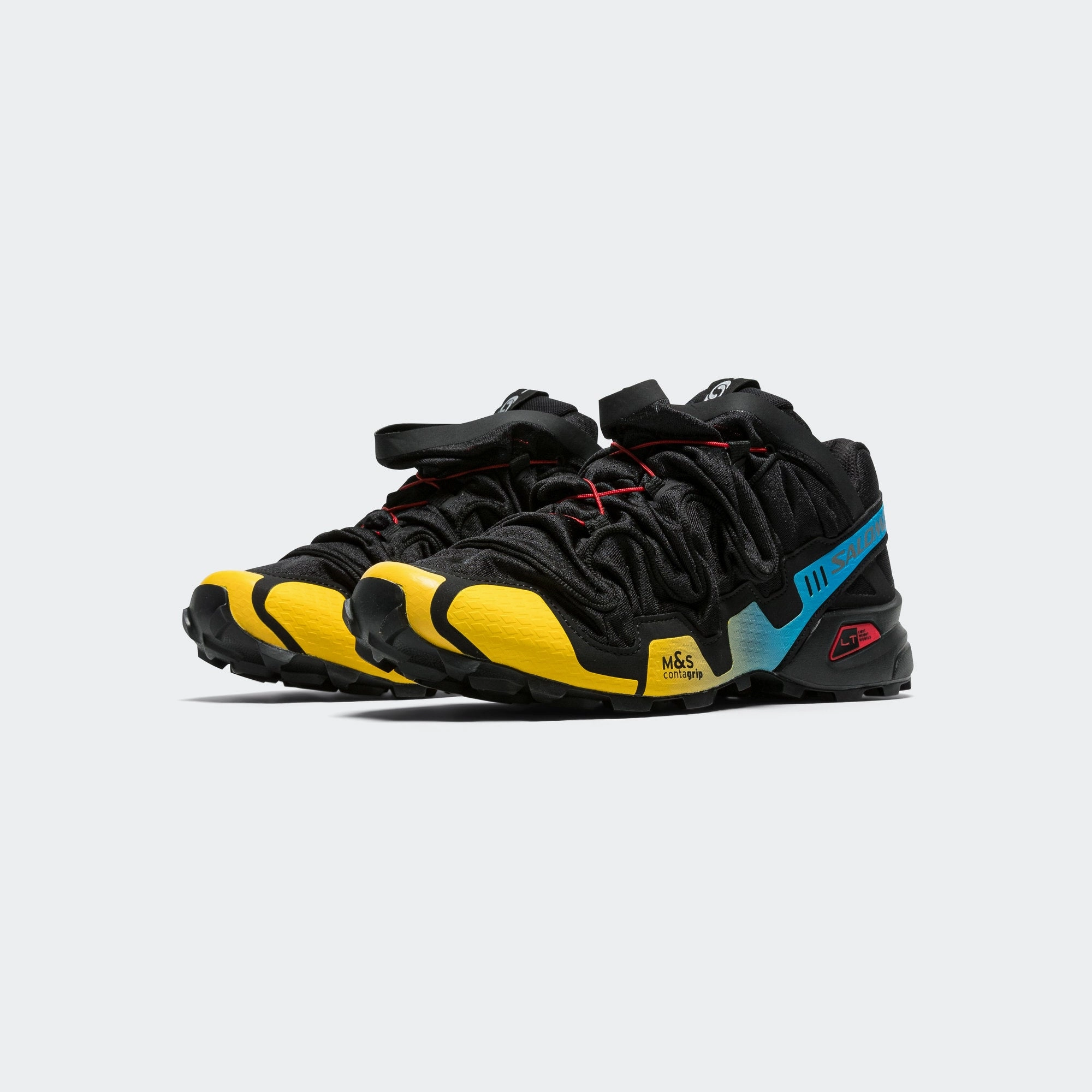 Neutral Style Hyper Compression Molding Speedcross 3 x Y/PROJECT - Black/Lemon-Transcend Blue