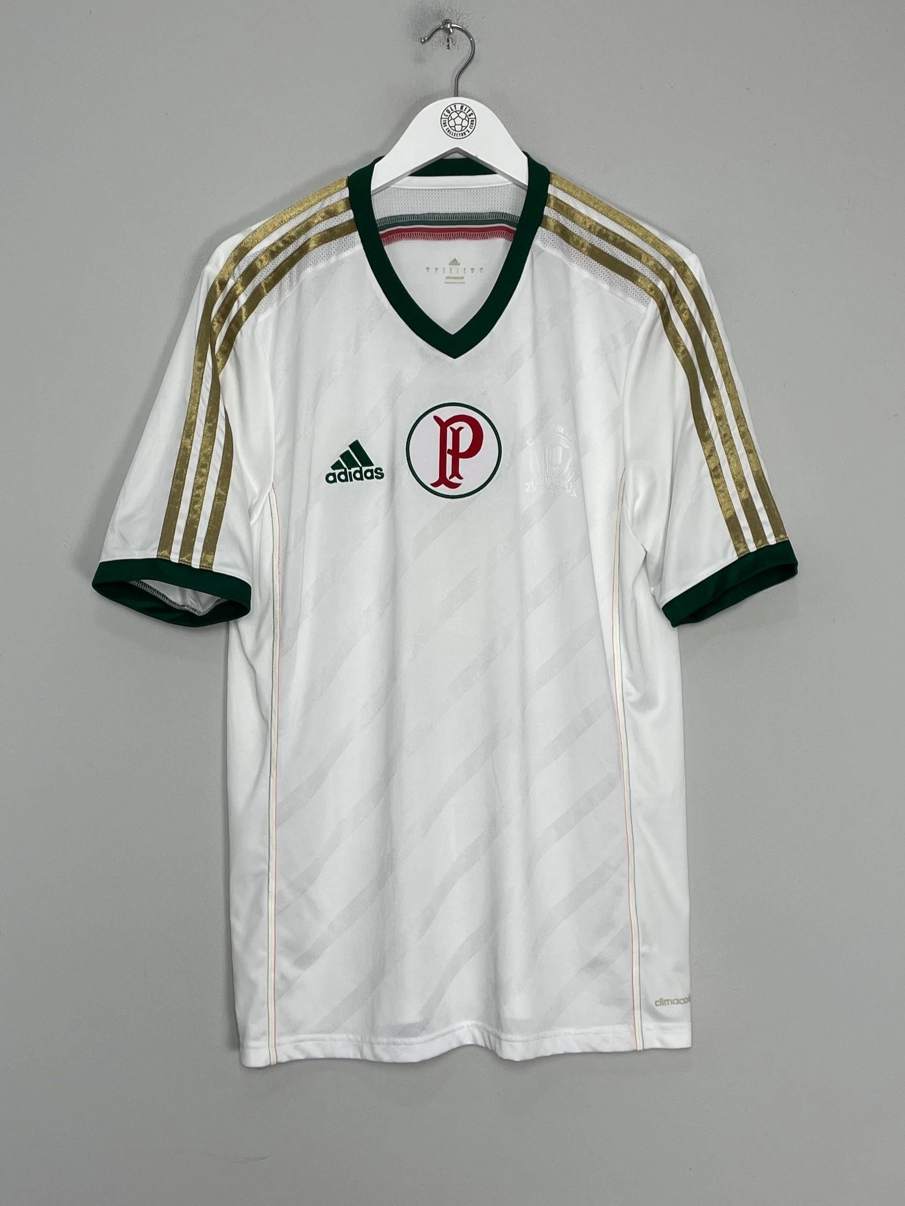 Quick Cool Material Lightweight Construction 2013/14 PALMEIRAS DIEGO #6 *CENTENARY* AWAY SHIRT (L) ADIDAS