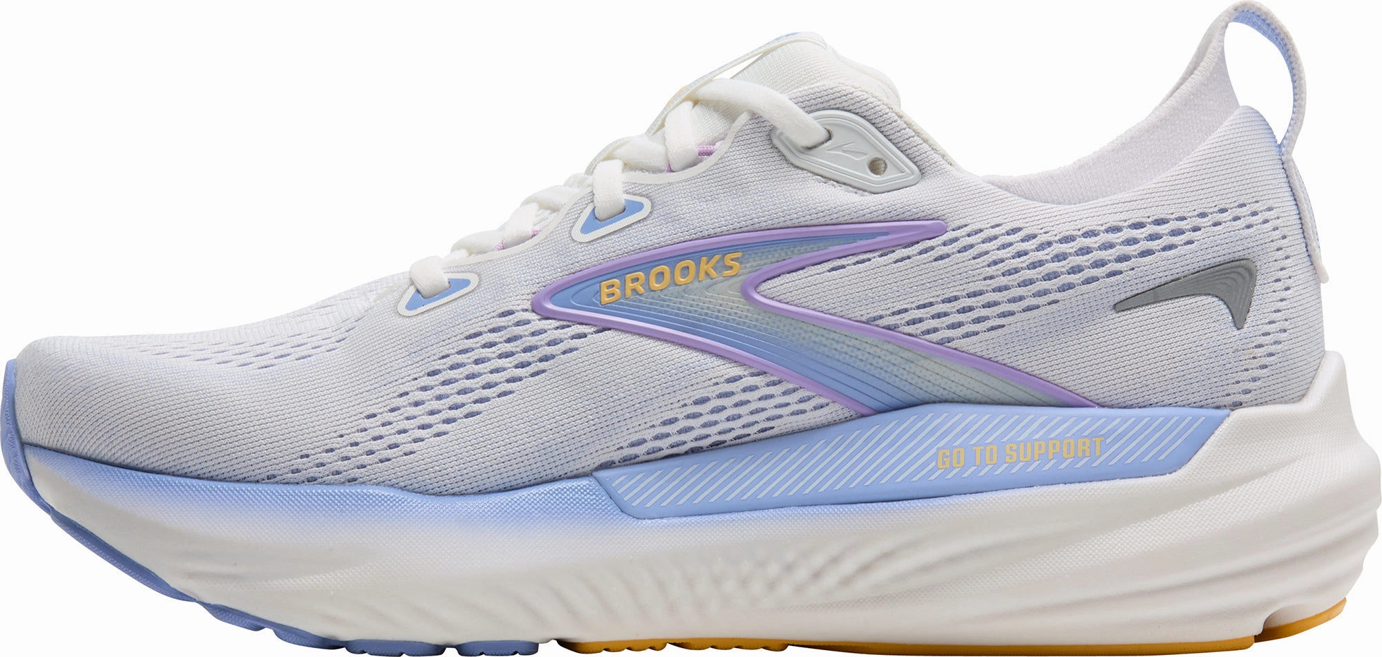 Basic Fit Brooks Glycerin GTS 22 Womens Running Shoes - White