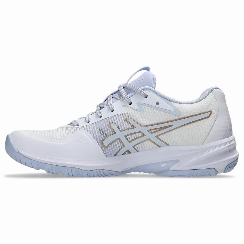 Sharp Movement Ergonomic Design ASICS Netburner Professional FF 4 Womens Netball Shoes