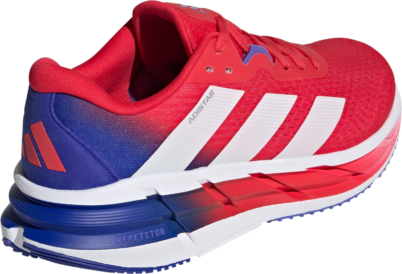 adidas Adistar 3.0 Mens Running Shoes - Red Comfortable Exercise Precision fit