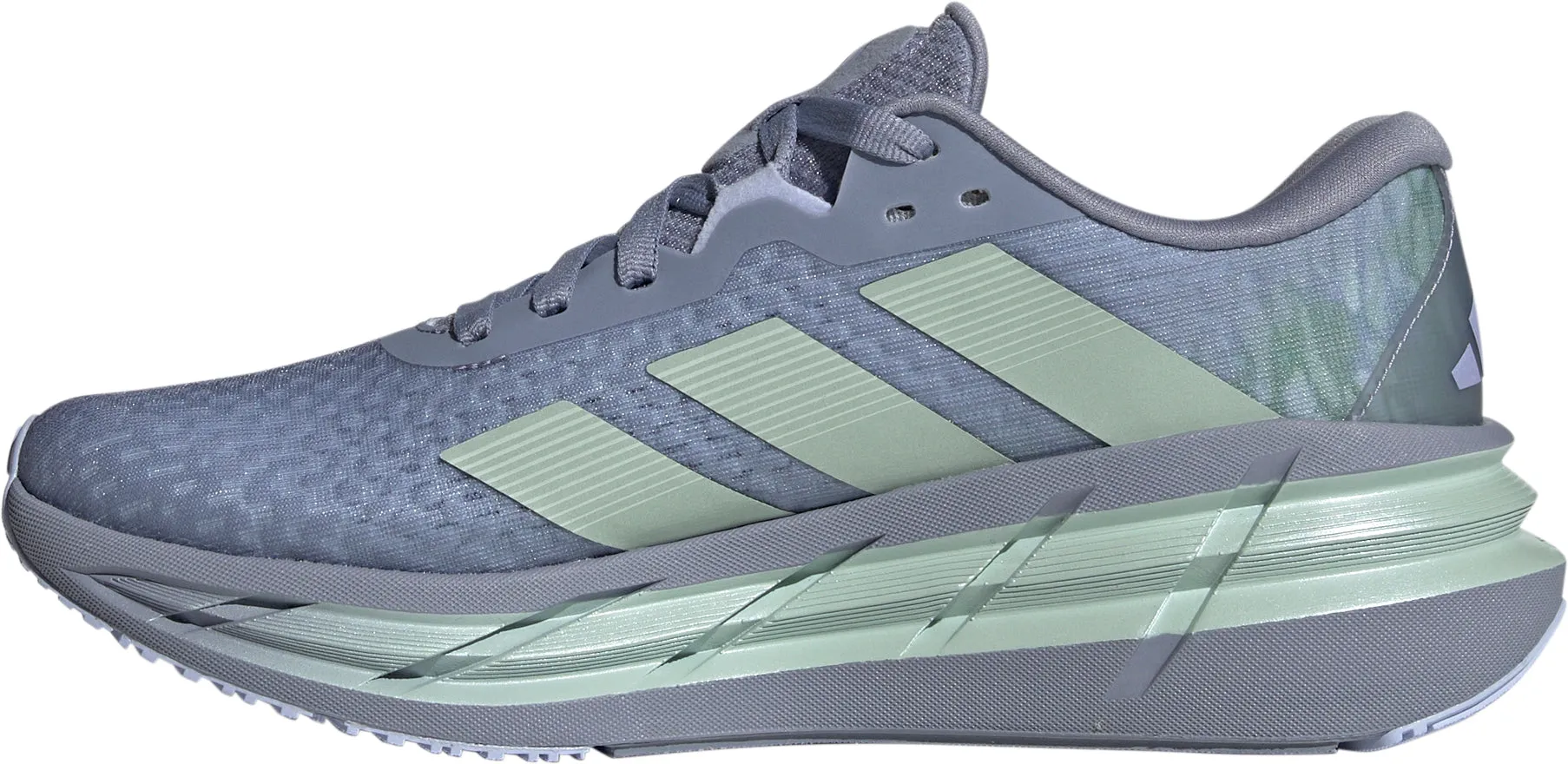 adidas Adistar 3.0 Womens Running Shoes - Purple Lightweight Framework Bacterial Inhibition