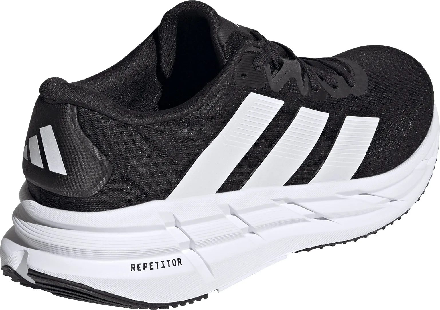 Precision Bonded Overlays adidas Adistar 4.0 Mens Running Shoes - Black