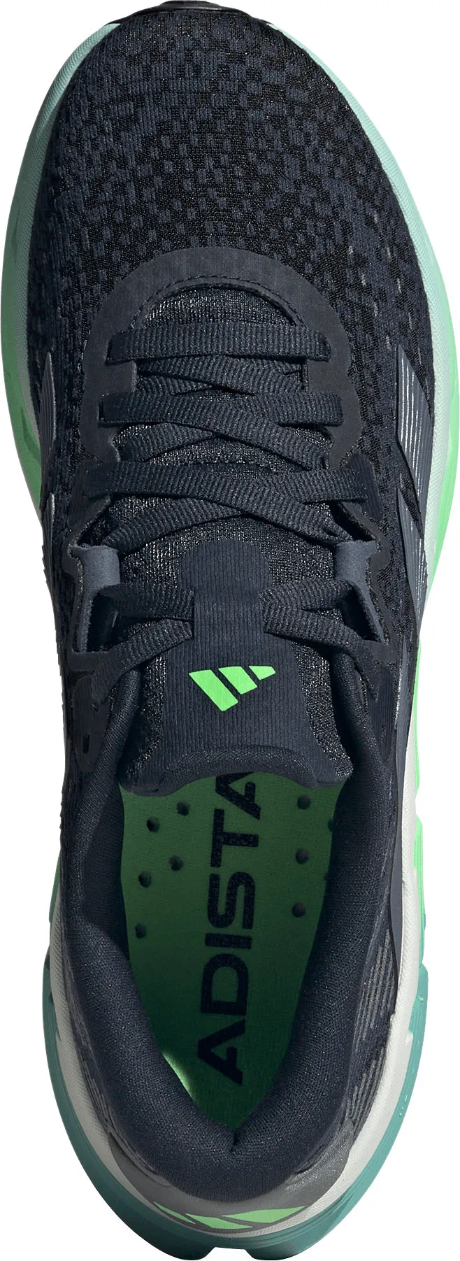 adidas Adistar 4.0 Mens Running Shoes - Blue Slip On Design