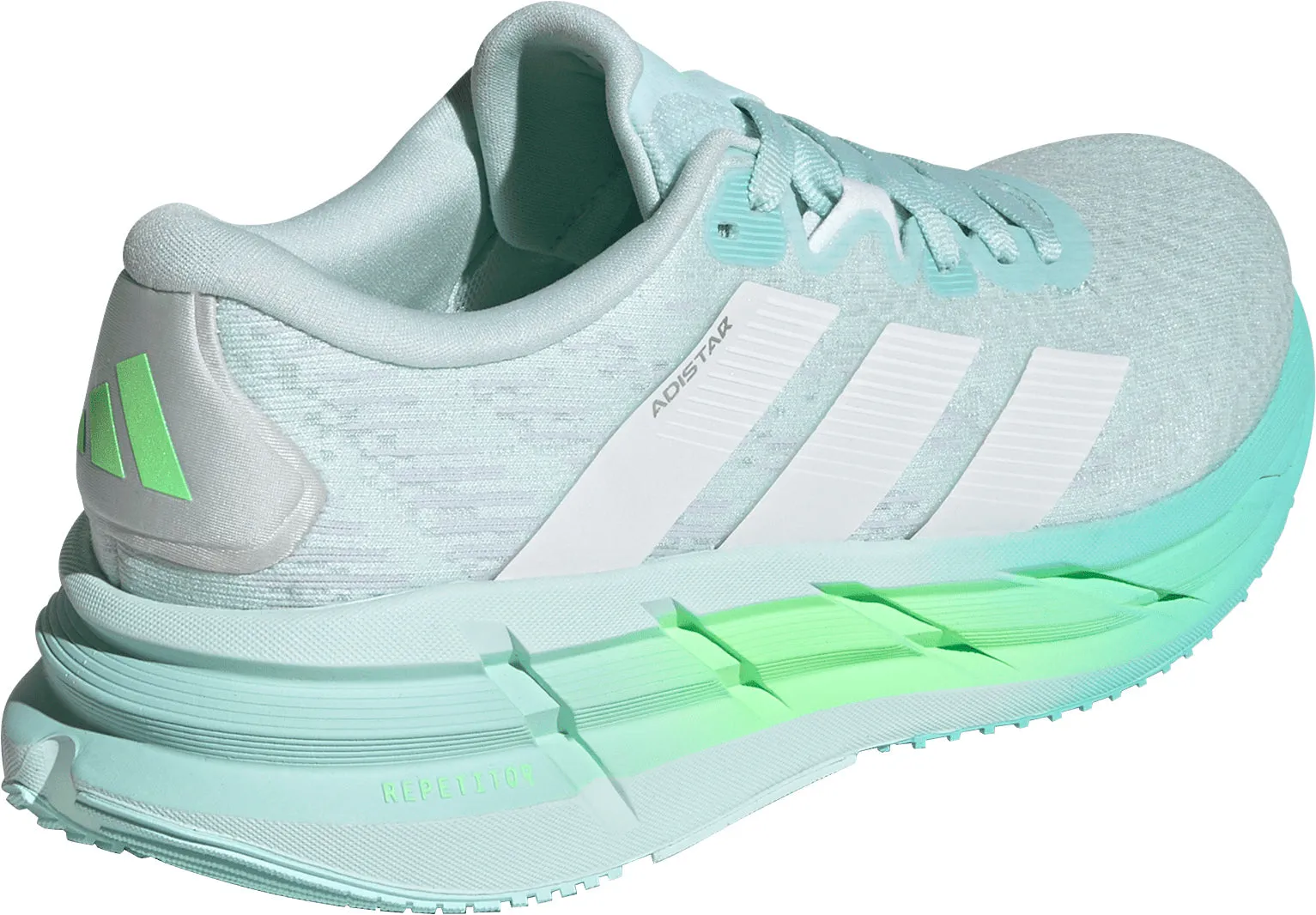 adidas Adistar 4.0 Womens Running Shoes - Green Neutral Footwear Multi-sport