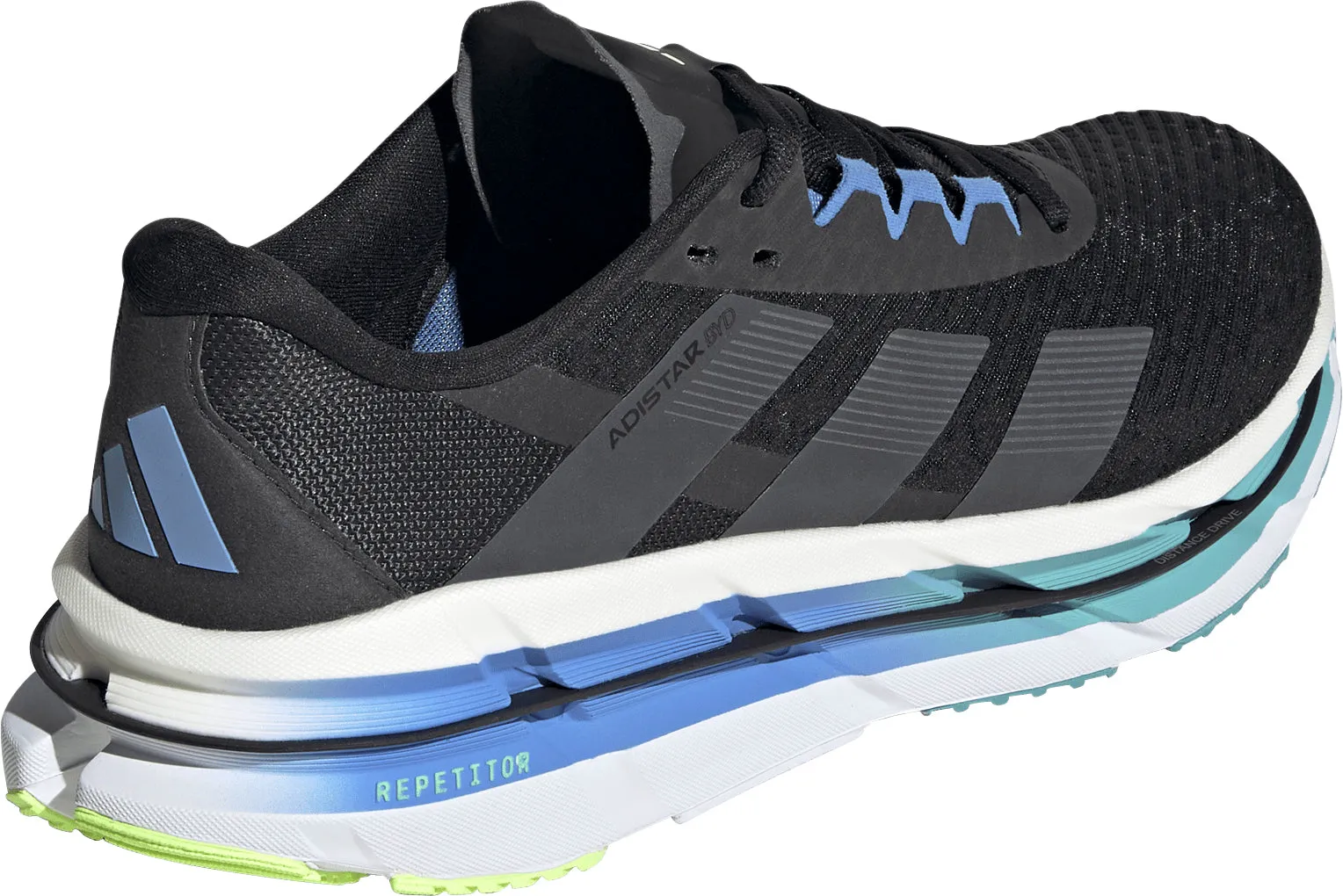 adidas Adistar BYD Mens Running Shoes - Black Strappy