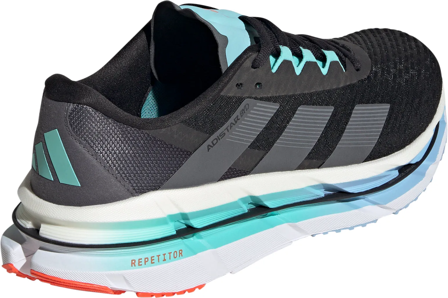 Plush Touch adidas Adistar BYD Mens Running Shoes - Black