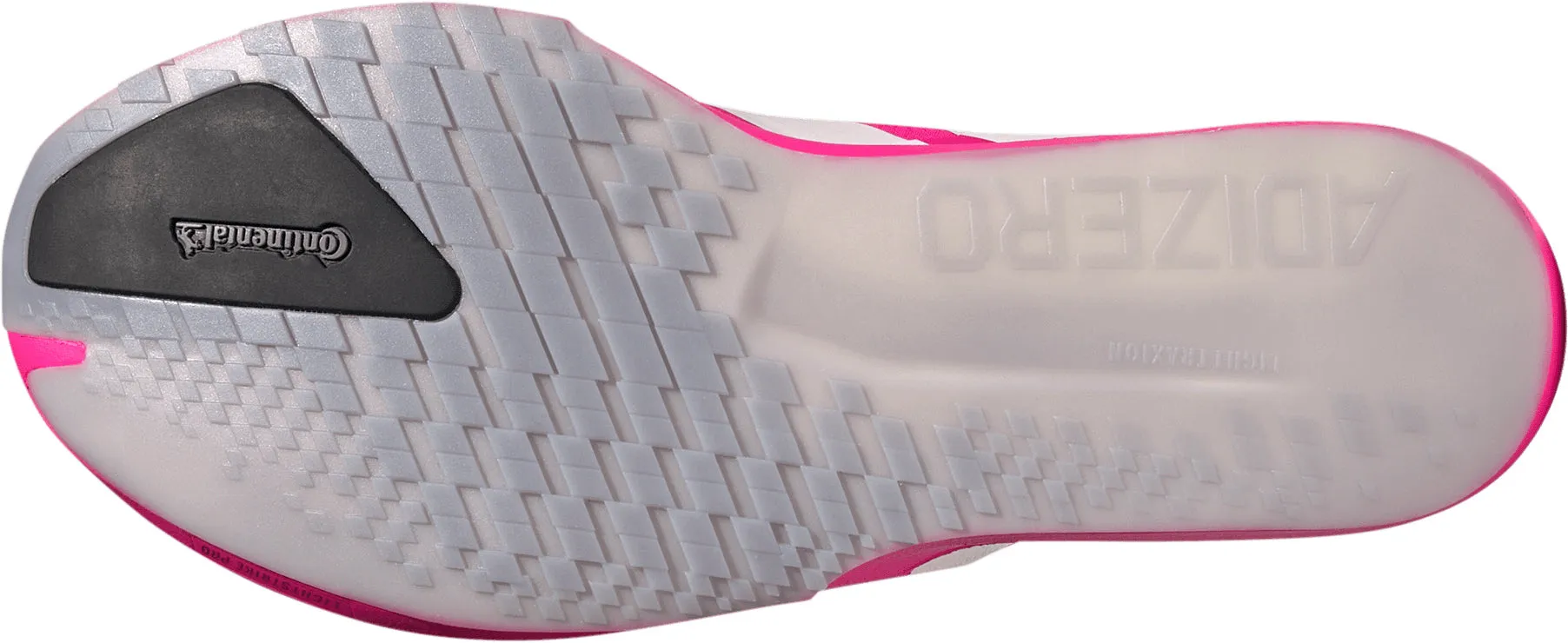 Stretchable Collar All Day Comfort Technology adidas Adizero Adios 9 Mens Running Shoes - Pink