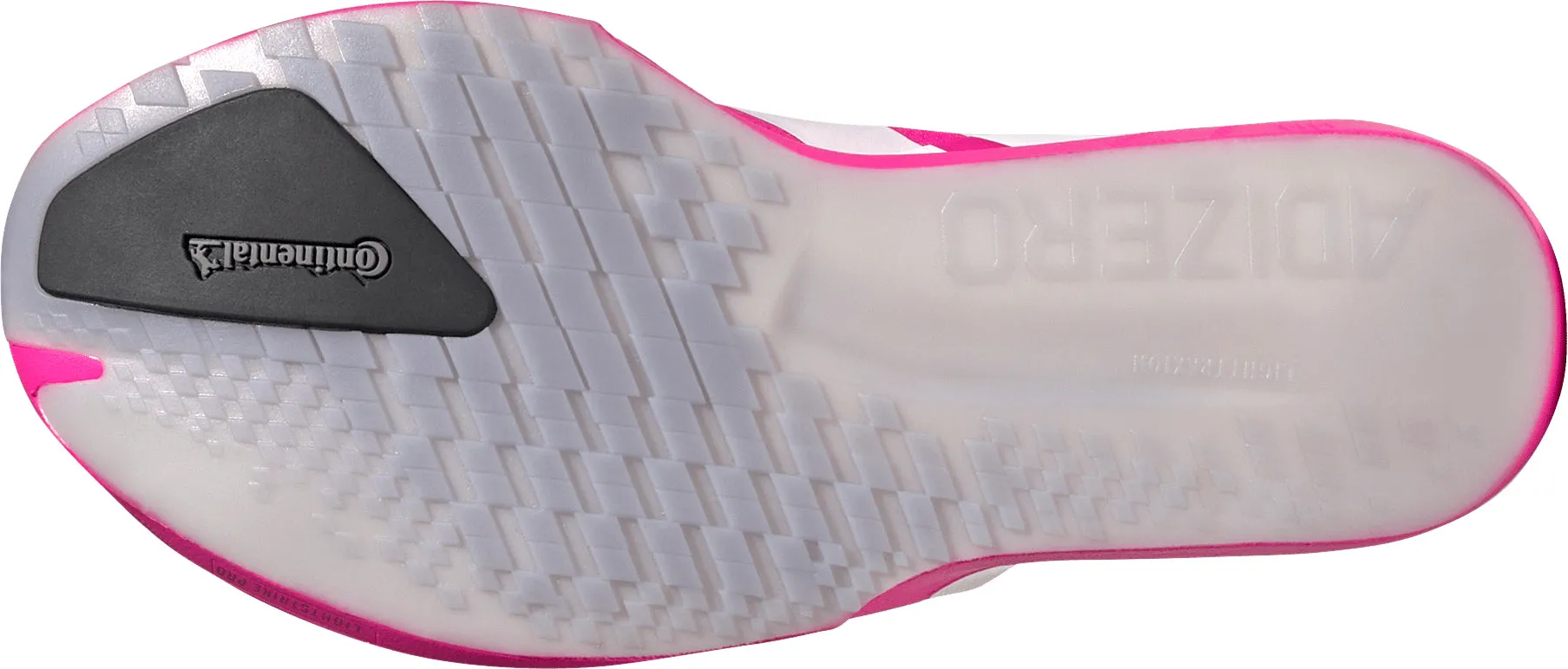 adidas Adizero Adios 9 Womens Running Shoes - Pink High Cushion Comfort Reinforcement