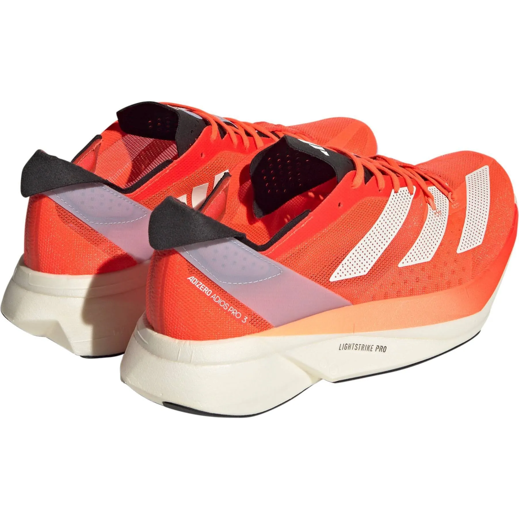 adidas Adizero Adios Pro 3 Running Shoes - Red All Terrain Grip Pattern