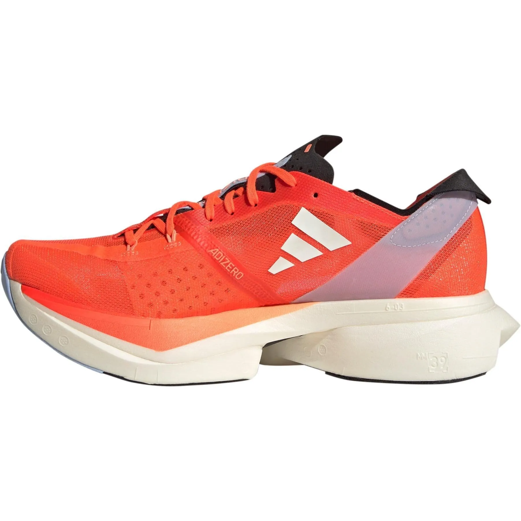 Eco Friendly Material Motion Ease adidas Adizero Adios Pro 3 Running Shoes - Red