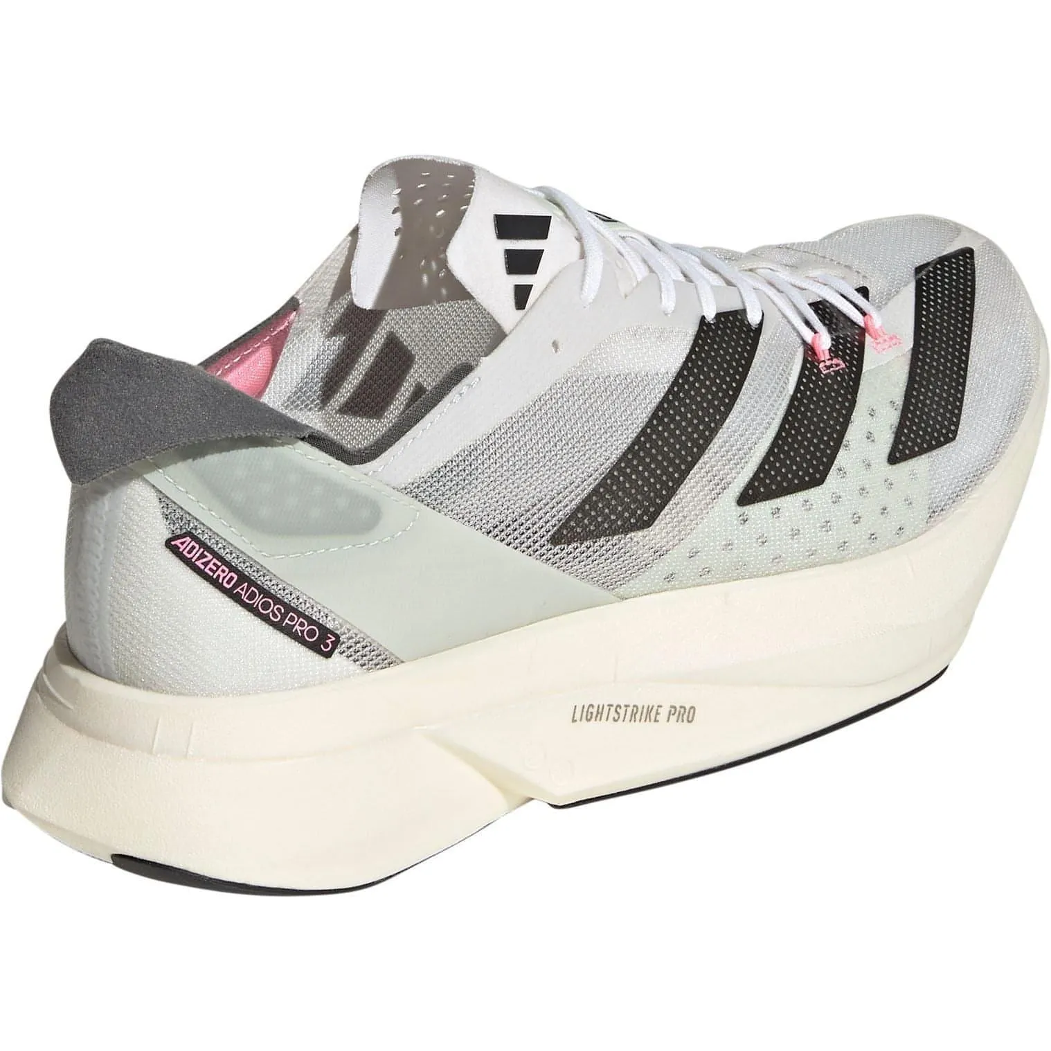 Dynamic Fit Collar adidas Adizero Adios Pro 3 Running Shoes - White