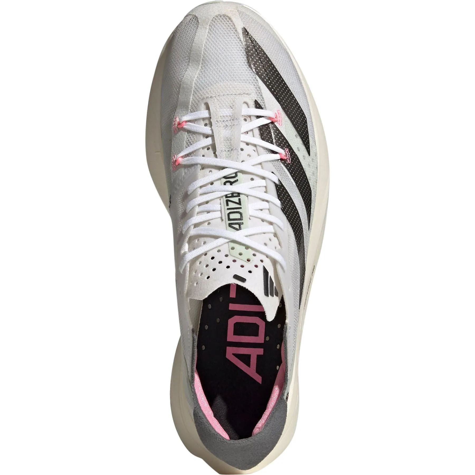 adidas Adizero Adios Pro 3 Running Shoes - White Step By Step