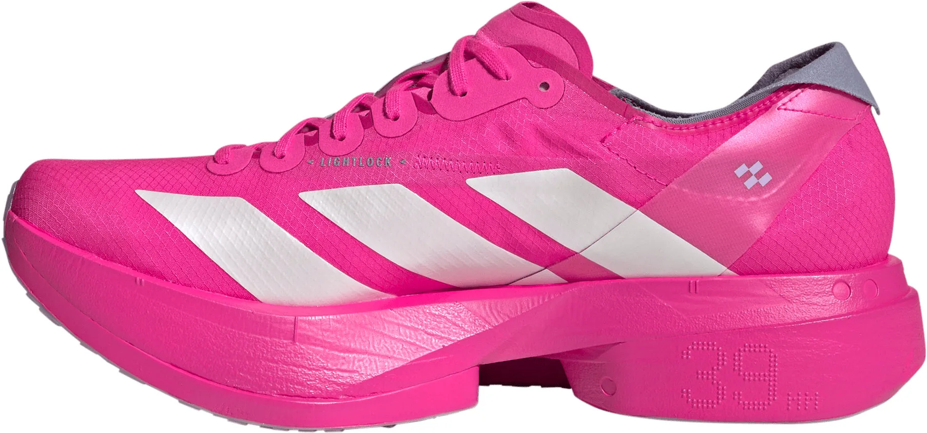 Fit Profile Fast pace adidas Adizero Adios Pro 4 Mens Running Shoes - Pink