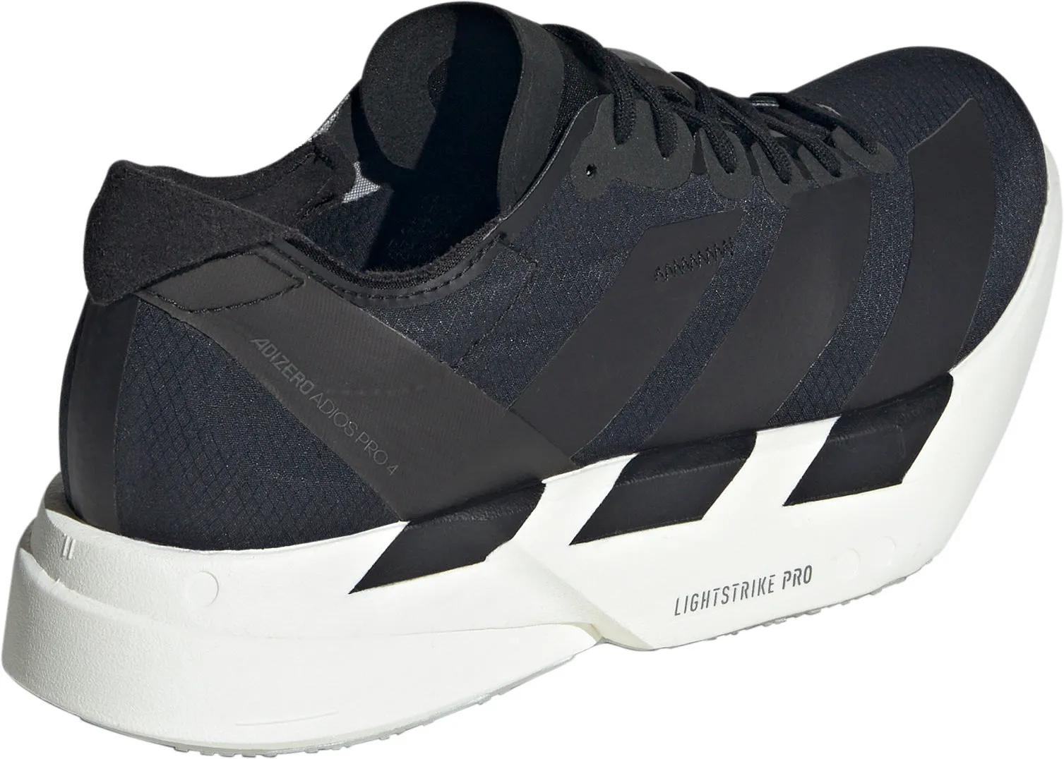 Low Profile Silhouette adidas Adizero Adios Pro 4 Womens Running Shoes - Black