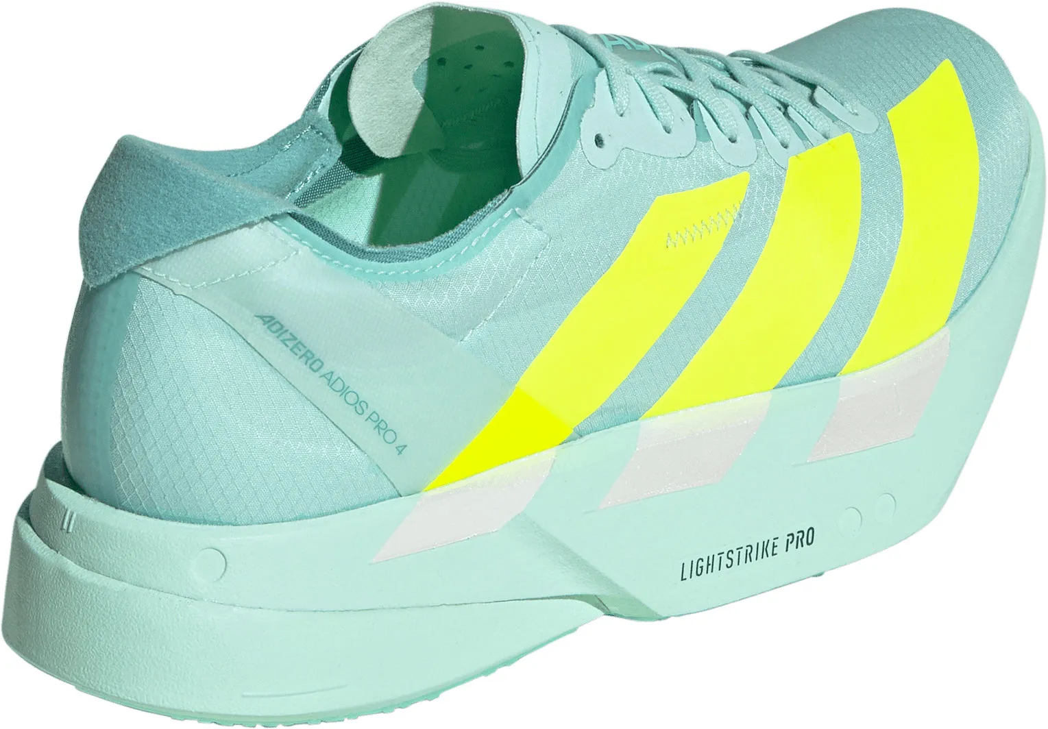 Lace   Up Closure adidas Adizero Adios Pro 4 Womens Running Shoes - Green