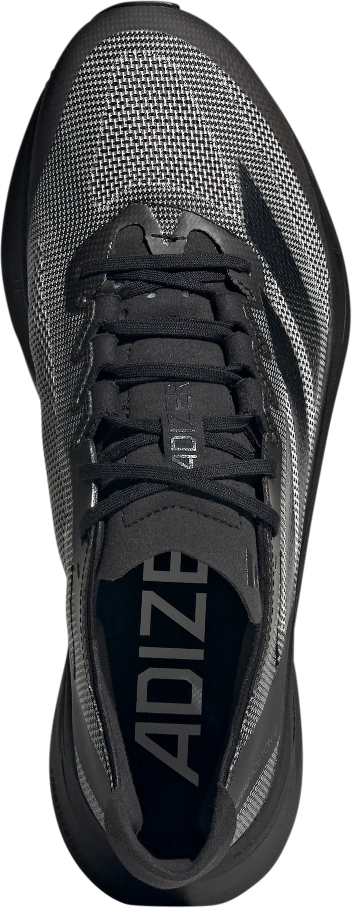 adidas Adizero Boston 12 Mens Running Shoes - Black Versatile Sole Light Comfort