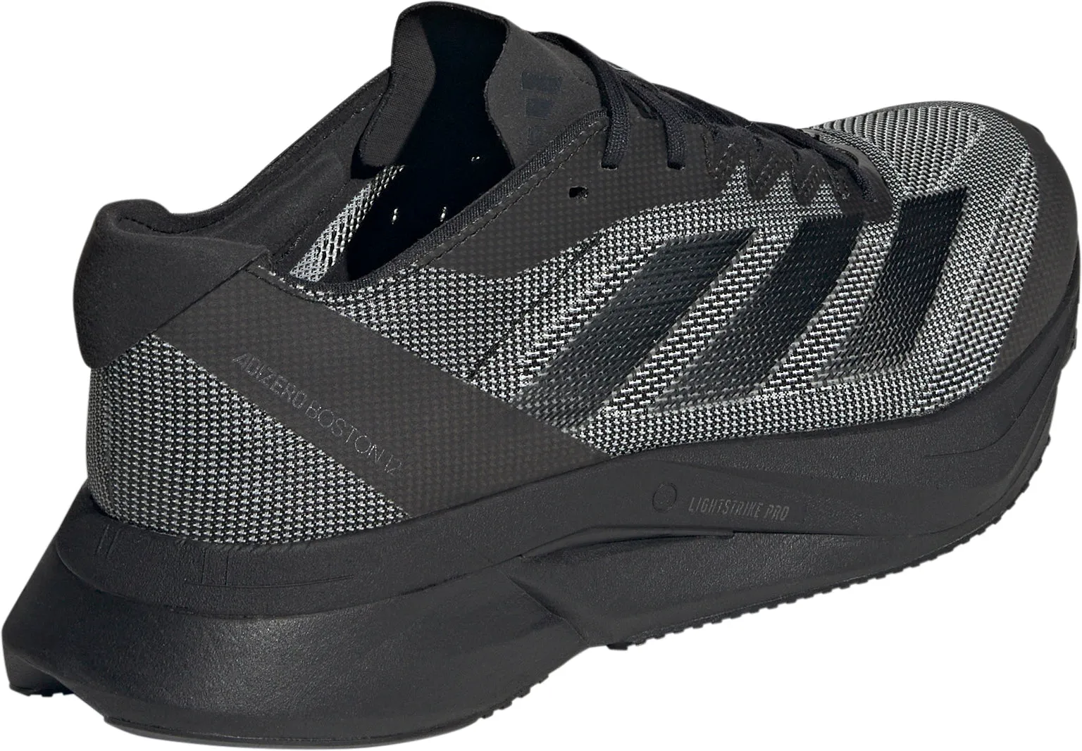 adidas Adizero Boston 12 Mens Running Shoes - Black Everyday Pace