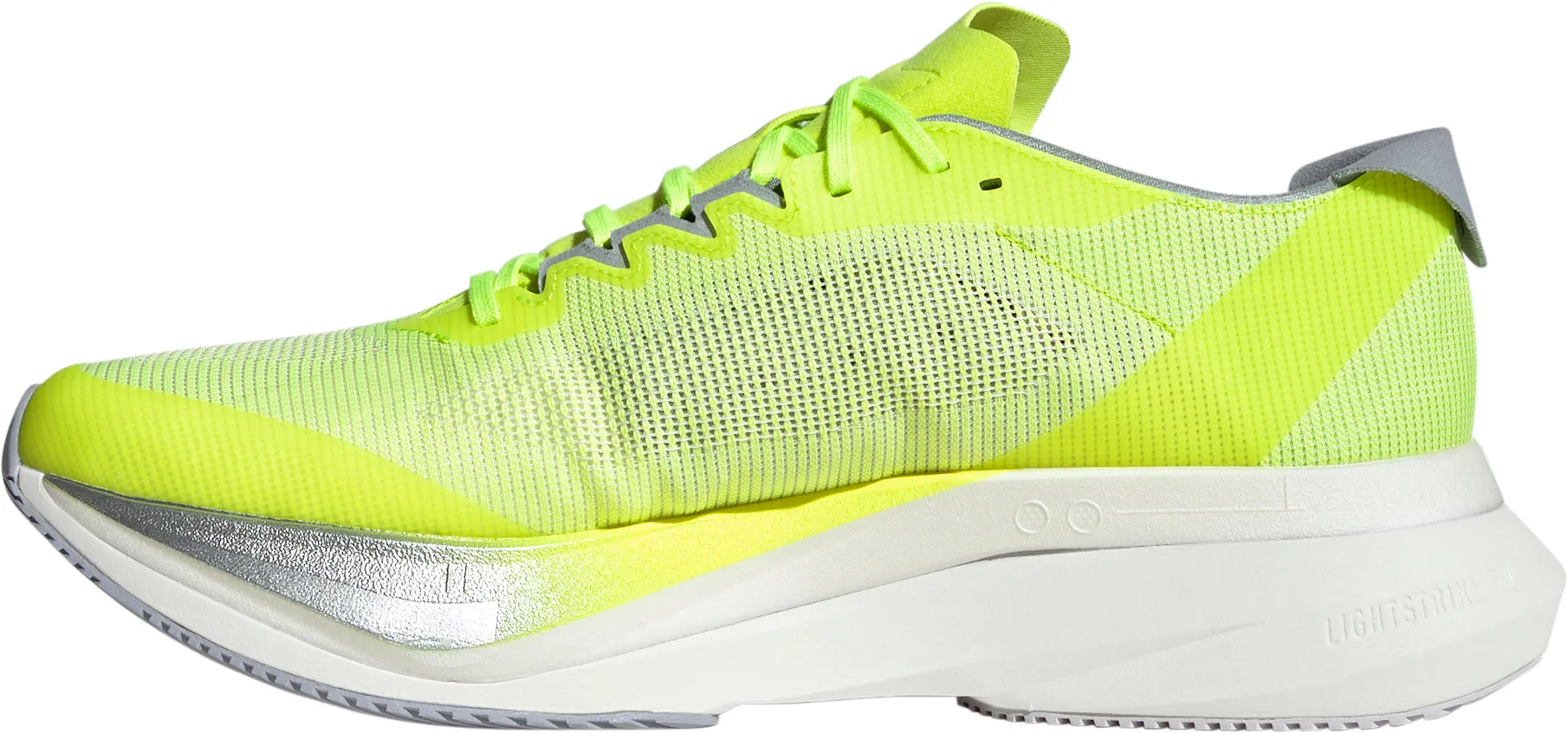 Comfortable toe box Lightweight Construction adidas Adizero Boston 12 Mens Running Shoes - Yellow