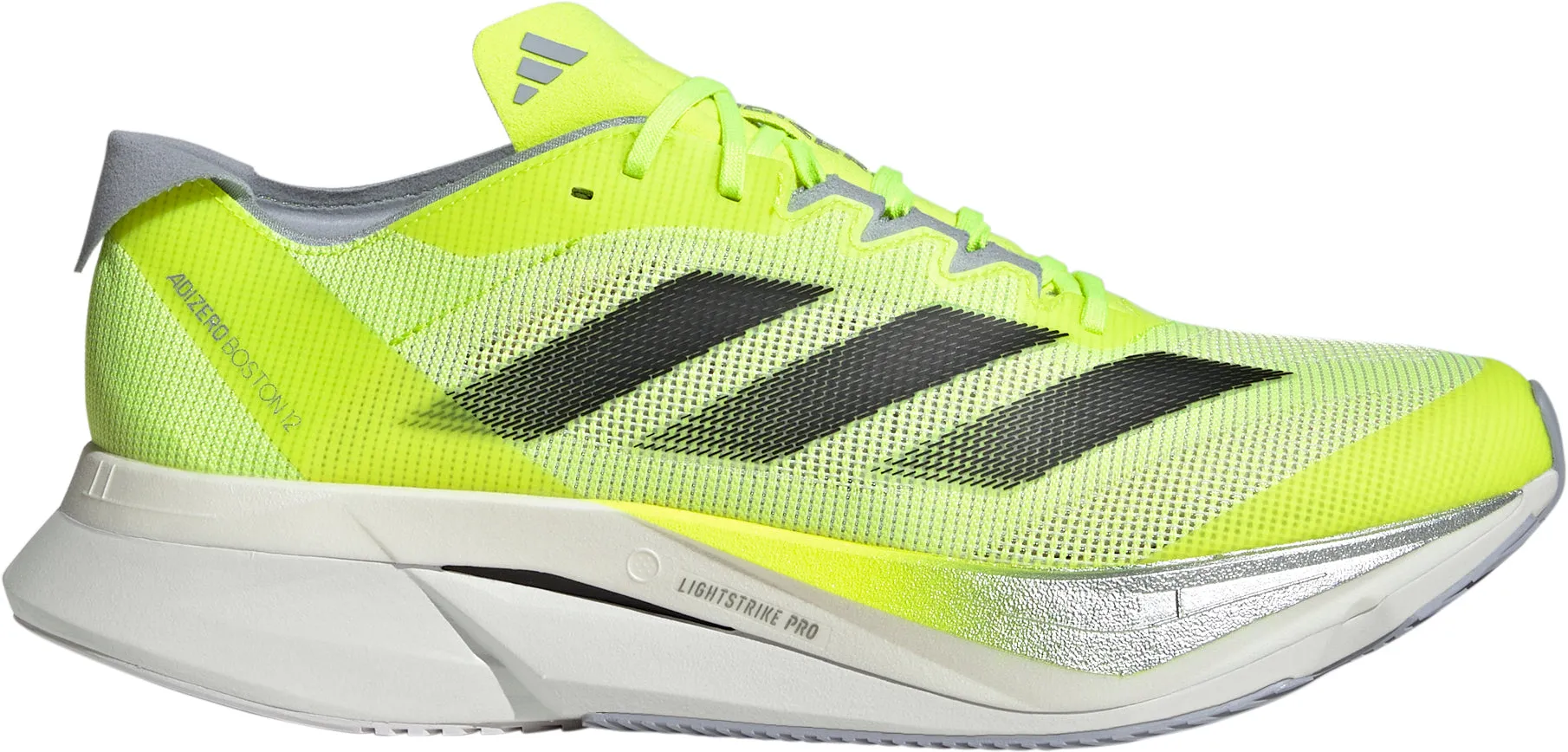 Orthopedic Comfort adidas Adizero Boston 12 Mens Running Shoes - Yellow