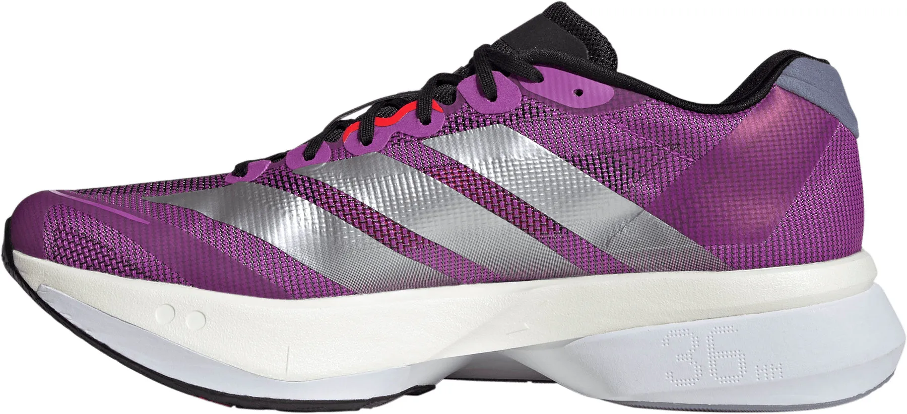 Street Use adidas Adizero Boston 13 Mens Running Shoes - Purple