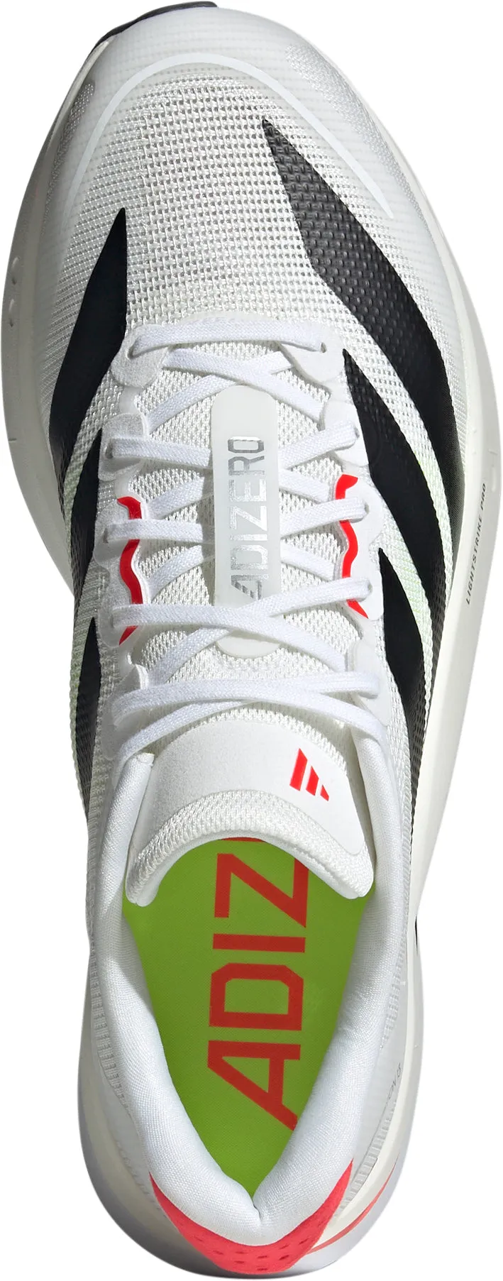 Upgraded arch adidas Adizero Boston 13 Mens Running Shoes - White