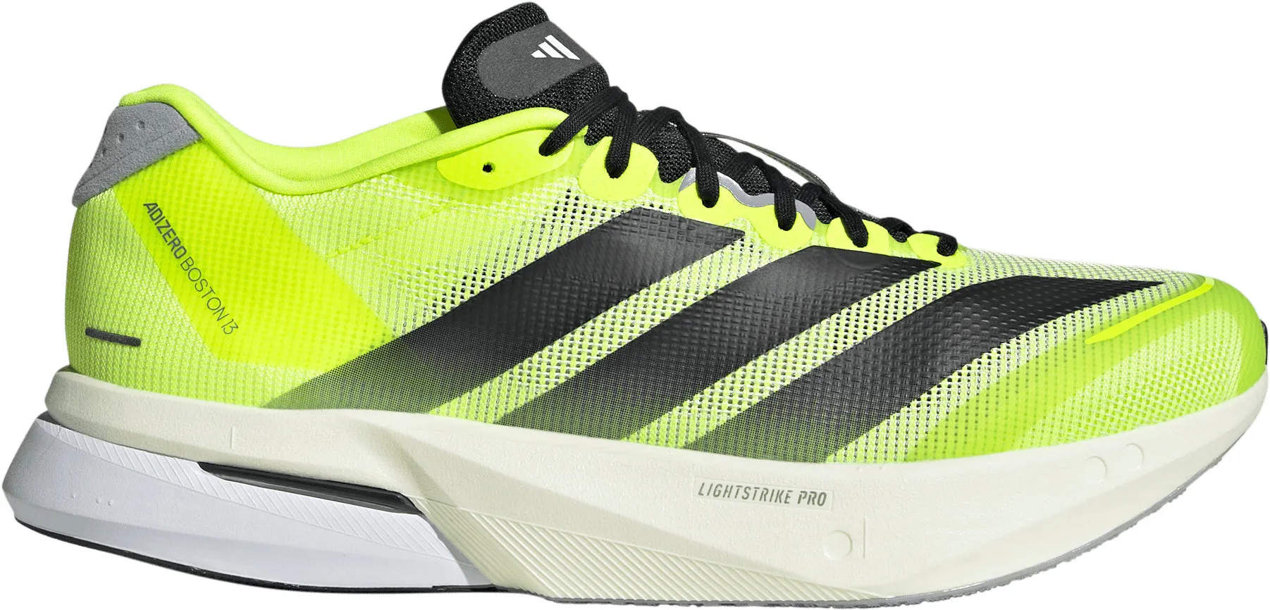 adidas Adizero Boston 13 Mens Running Shoes - Yellow Hyperelastic Foam Layers