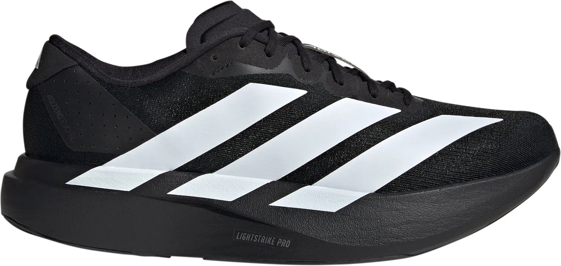 adidas Adizero EVO SL Mens Running Shoes - Black Breathability Enhanced Torsion Control System