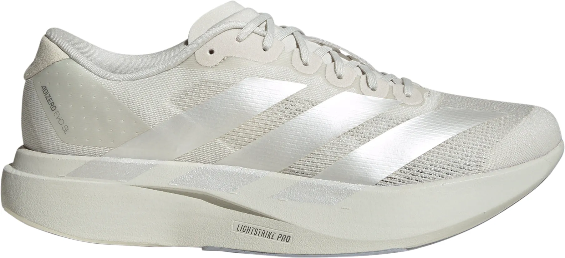 adidas Adizero EVO SL Mens Running Shoes - Grey Slip Guard Freedom Steps