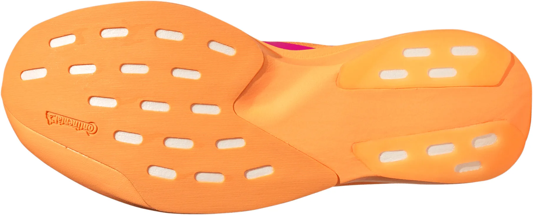 adidas Adizero EVO SL Mens Running Shoes - Orange Neutral Cushioning Profile Seam Free Upper