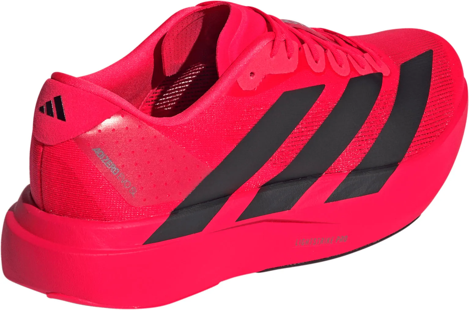 Core Fit Layered Traction Grid adidas Adizero EVO SL Mens Running Shoes - Red