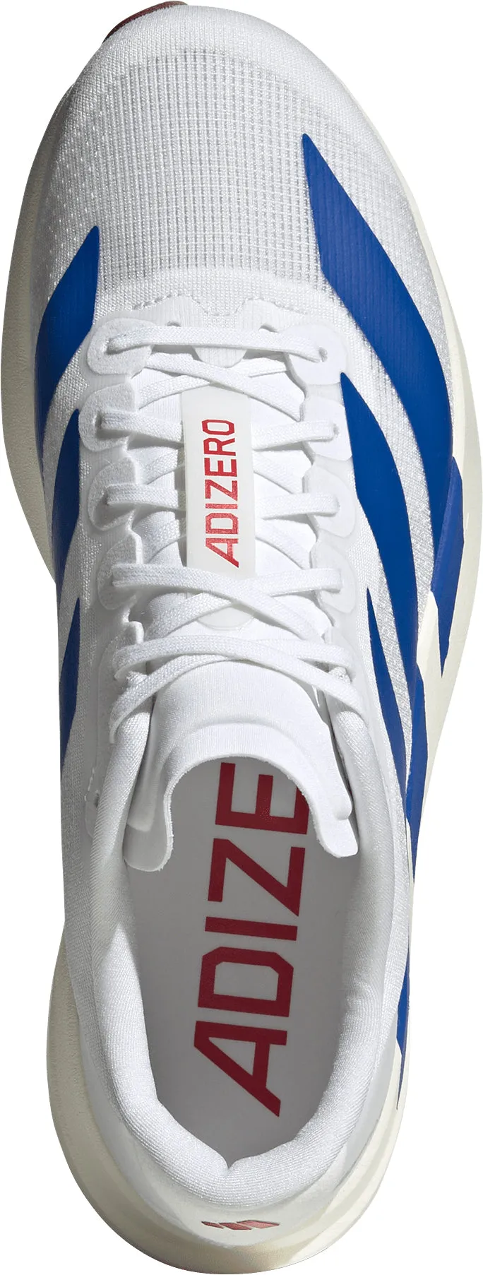 adidas Adizero EVO SL Mens Running Shoes - White Power Grip Mid   Top