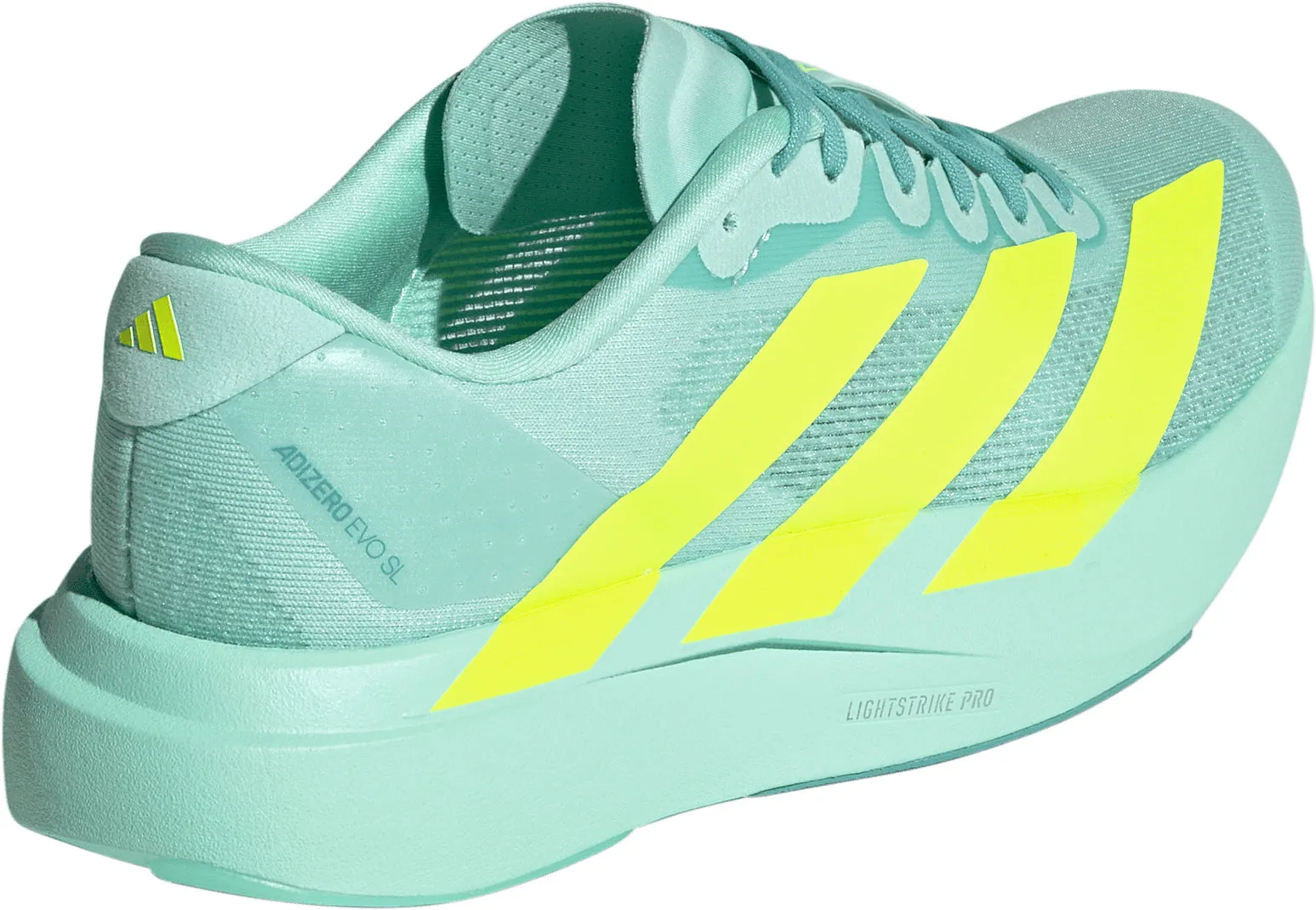 adidas Adizero EVO SL Womens Running Shoes - Green Cold Friendly
