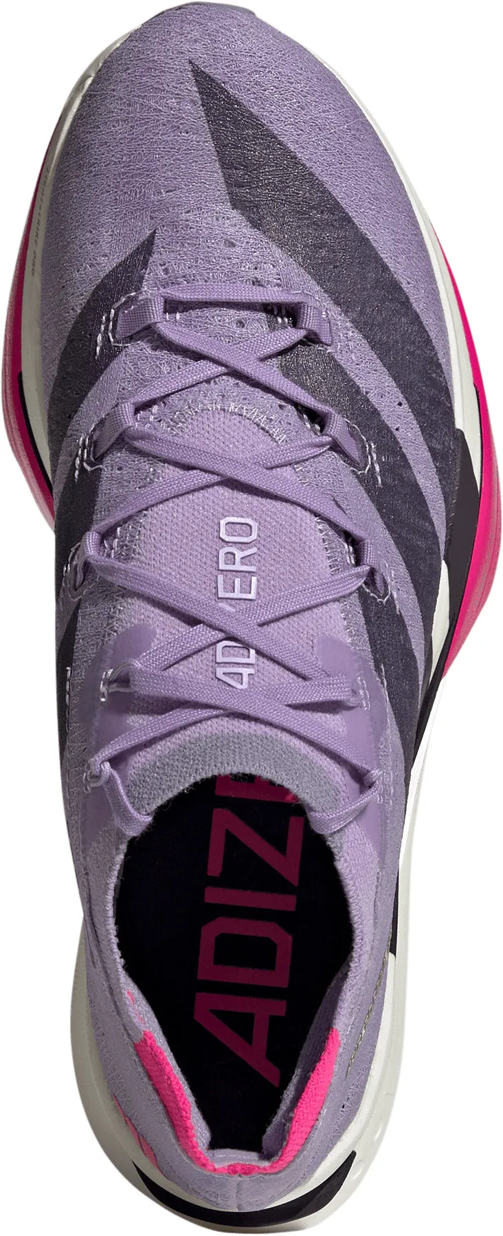 Fast Fit adidas Adizero Prime X3 Strung Running Shoes - Purple