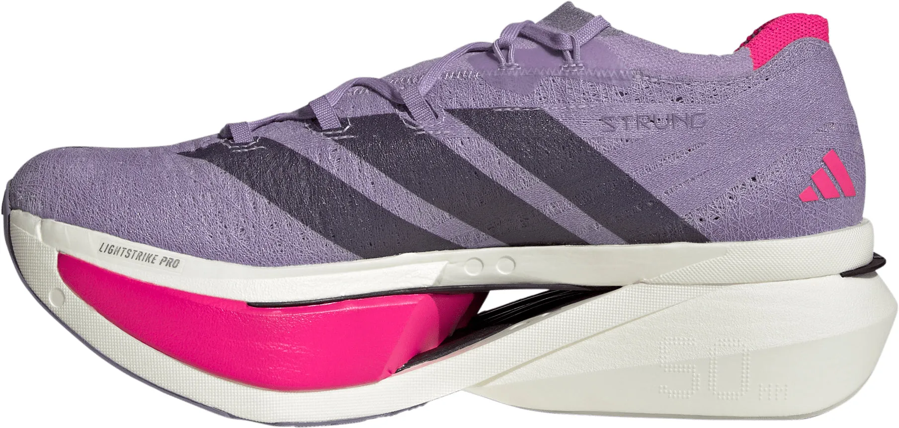 Everyday Flex Cushioned Insole adidas Adizero Prime X3 Strung Running Shoes - Purple