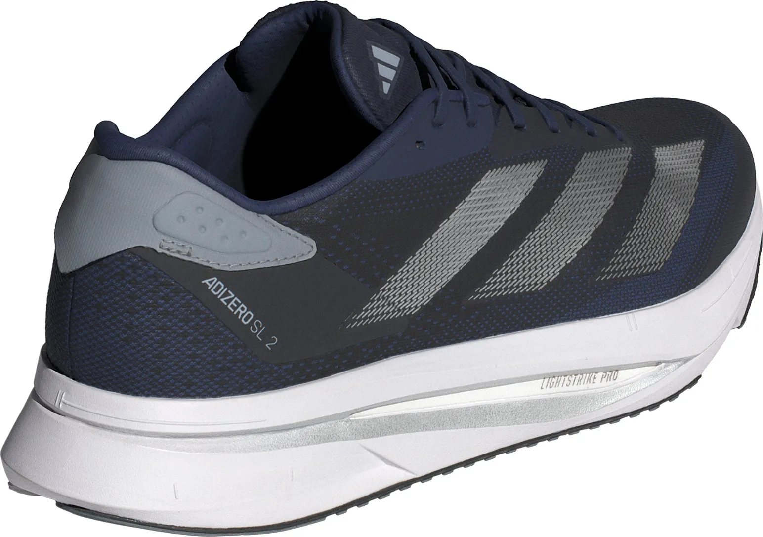 adidas Adizero SL 2 Mens Running Shoes - Blue Ethically Sourced Materials Elastic Bands