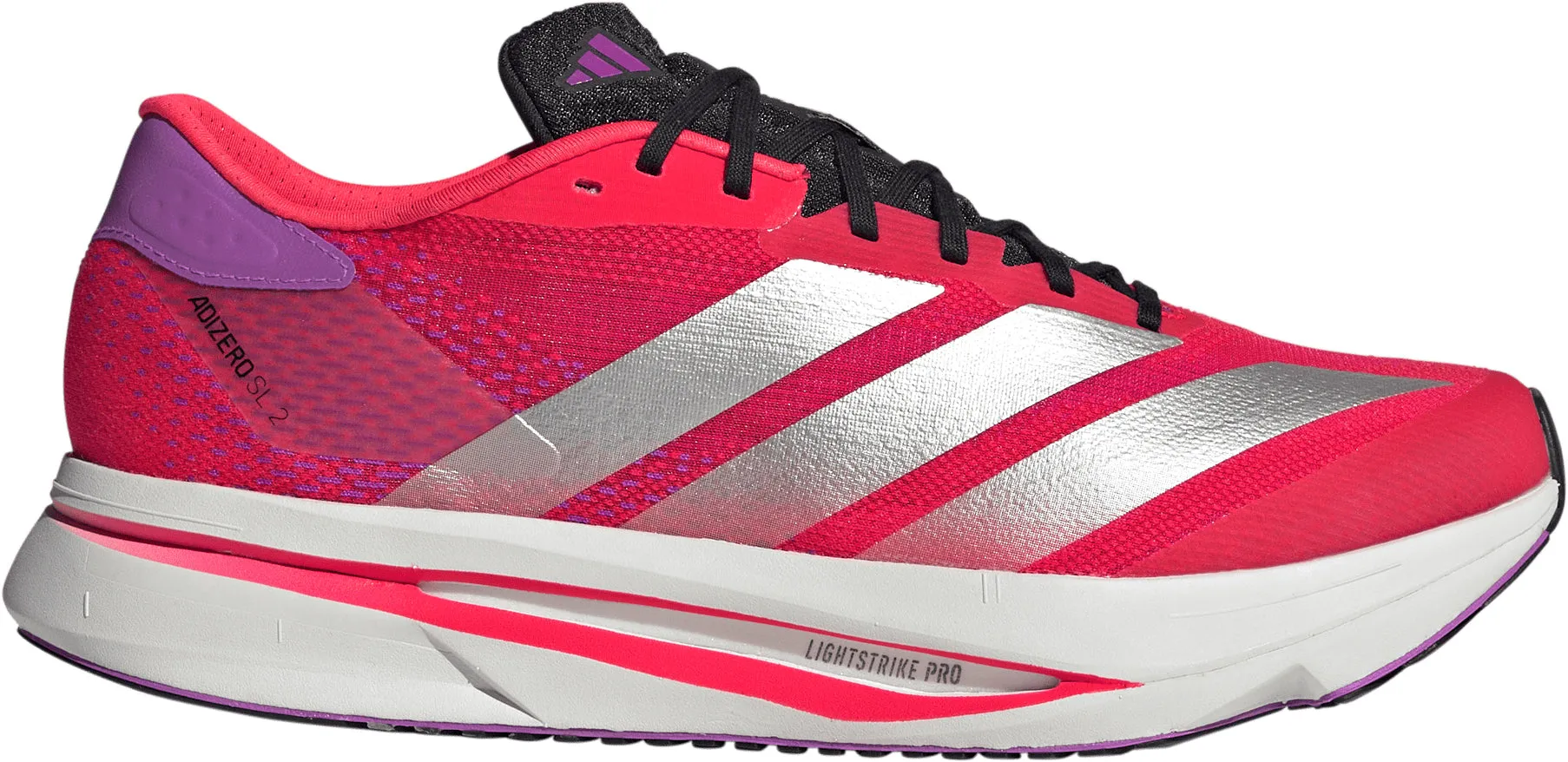 Low Top Style adidas Adizero SL 2 Mens Running Shoes - Red